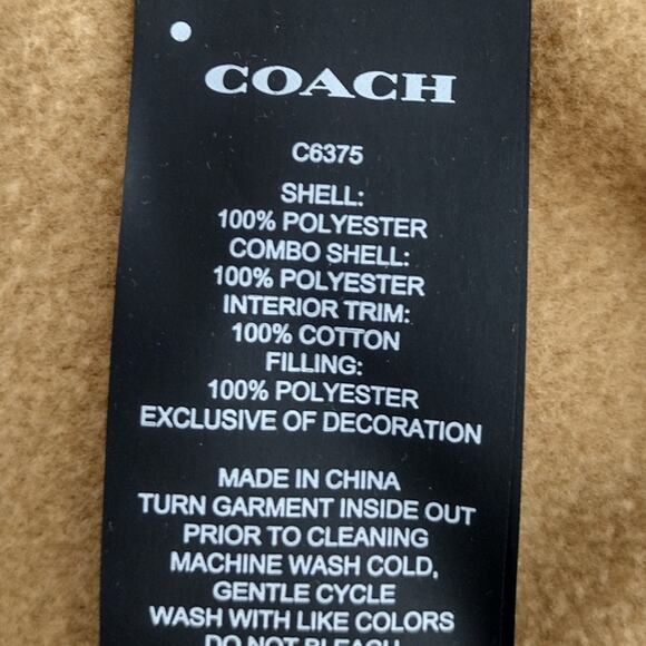 Coach | Fleece Popover Quarter-Button Long Sleeve Top & Jogger Pants Track Set - Picture 8 of 16